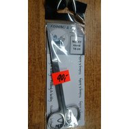 Rybářské nůžky - rovné, 14 cm